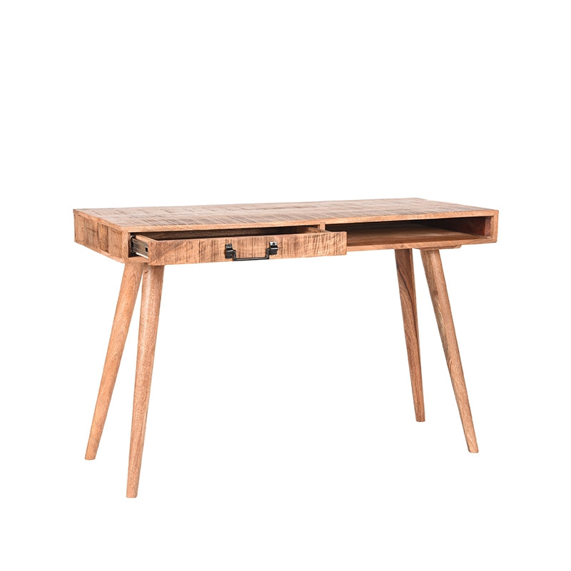 LABEL51 Bureau Steady - Rough - Mangohout - 118x50 cm - Majorr