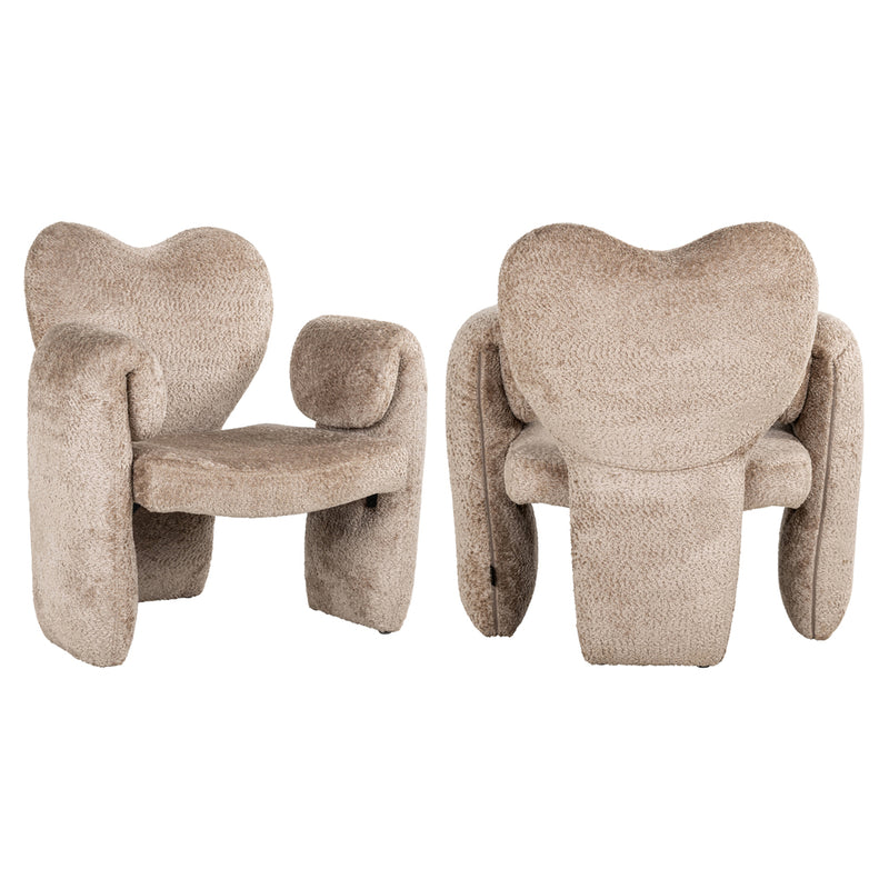 Fauteuil Didi natural sheep - Majorr