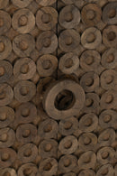 Cabinet 2 Doors Mango Wood/Mdf Brown - Majorr