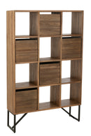 Cabinet With Drawers Recycle Teak Natural - Majorr