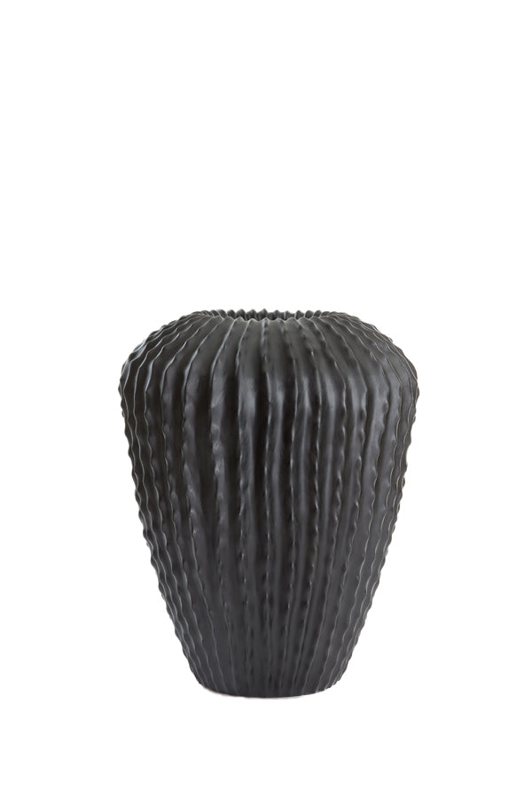 Vase deco 52x65 cm CACTI matt black - Majorr