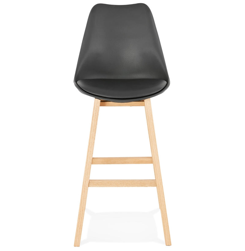 Barkruk ‘CAMILA' zwart Scandinavische stijl - Majorr