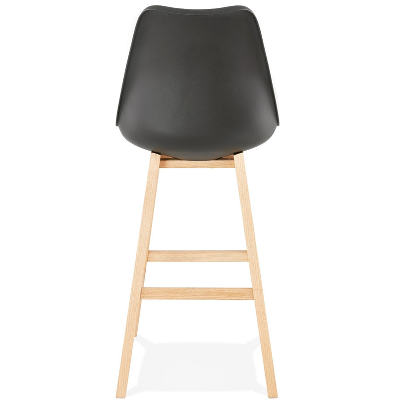 Barkruk ‘CAMILA' zwart Scandinavische stijl - Majorr