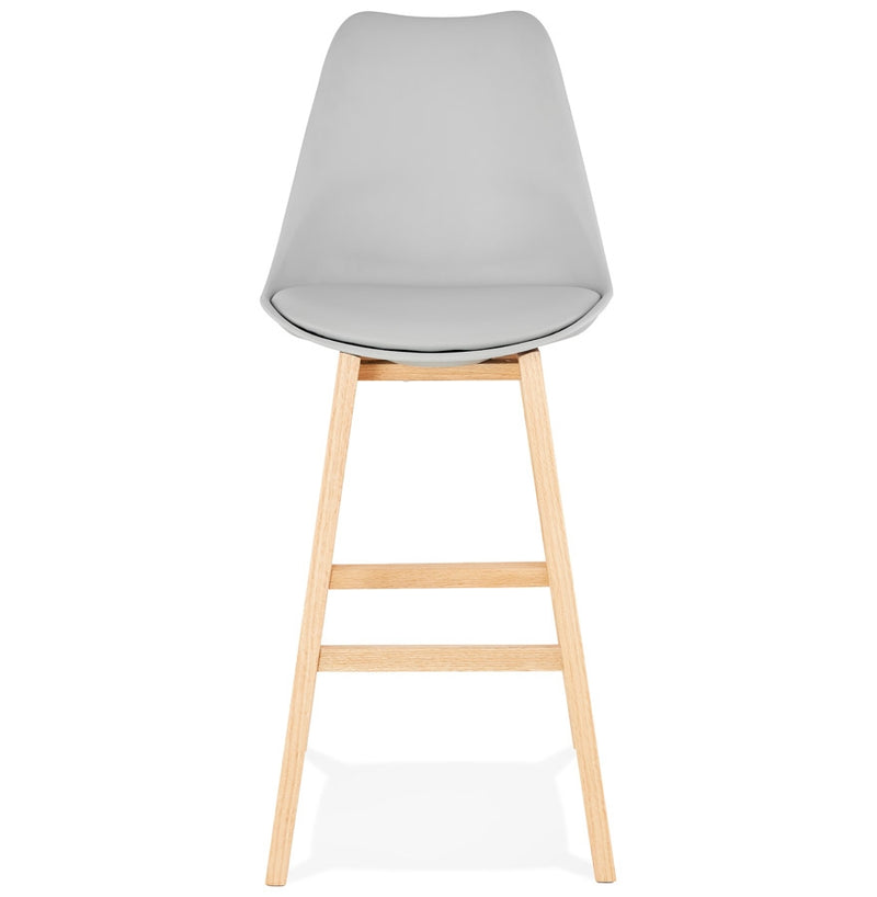 Barkruk ‘CAMILA' grijs Scandinavische stijl - Majorr