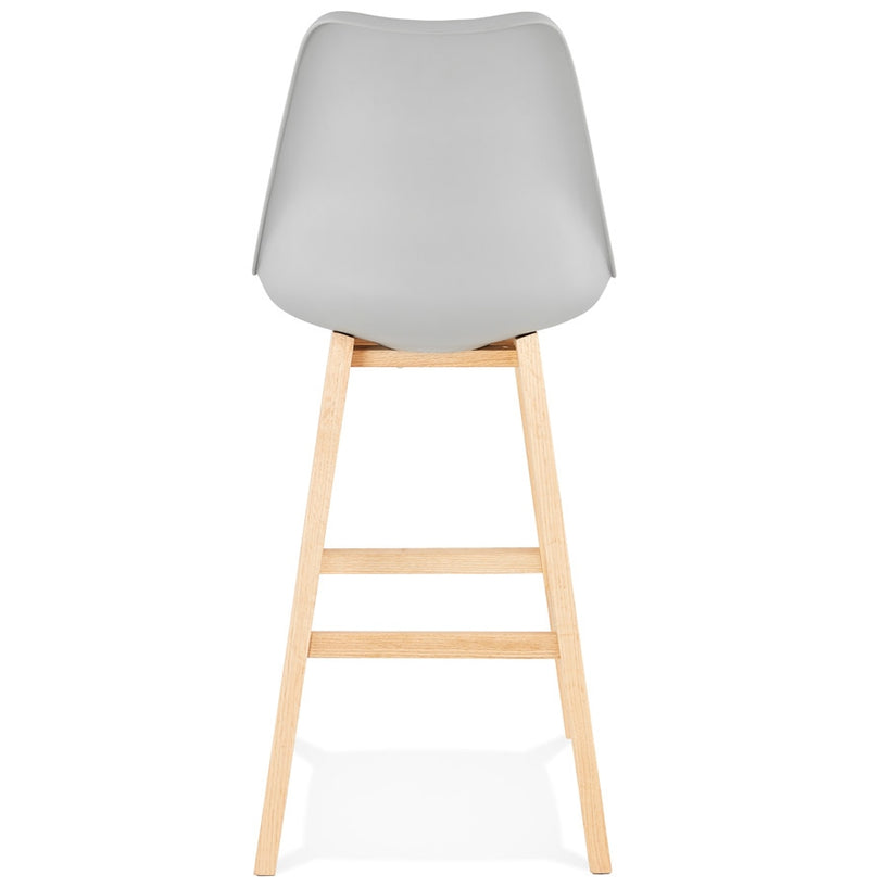 Barkruk ‘CAMILA' grijs Scandinavische stijl - Majorr