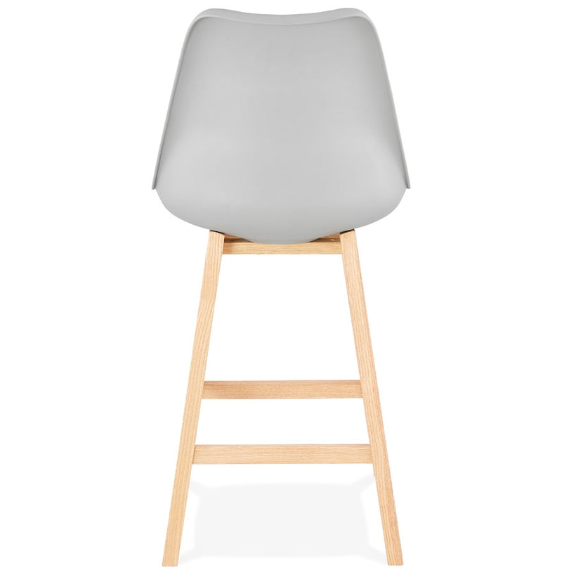Halfhoge kruk ‘CAMILA MINI' grijs Scandinavische stijl - Majorr