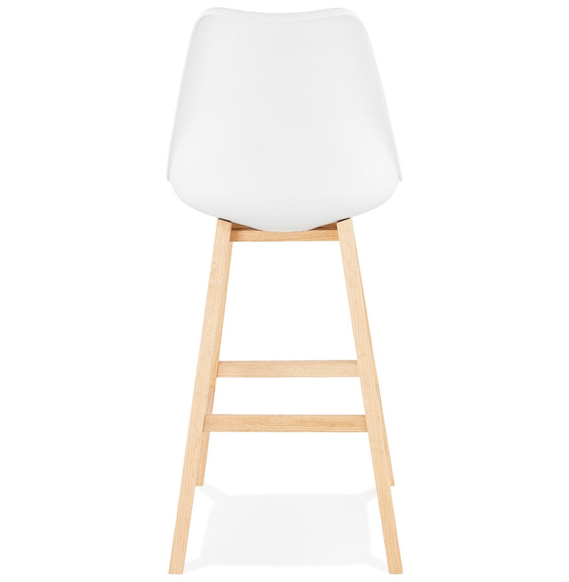 Barkruk ‘CAMILA' wit Scandinavische stijl - Majorr