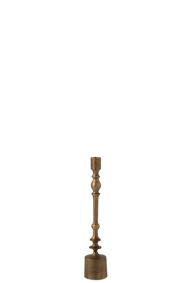 Candleholder Neuh Aluminium Bronze Large - Majorr