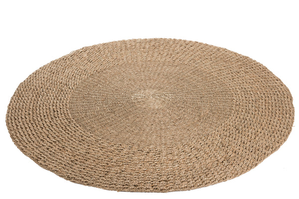 Carpet Round Braided Seagrass Natural - Majorr