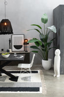 Carpet Tokyo Poly White/Black - Majorr