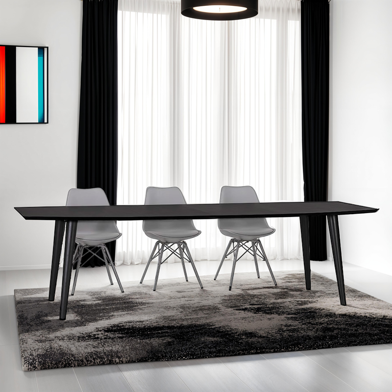 Grijze designstoel 'BYBLOS' industriële stijl - Majorr