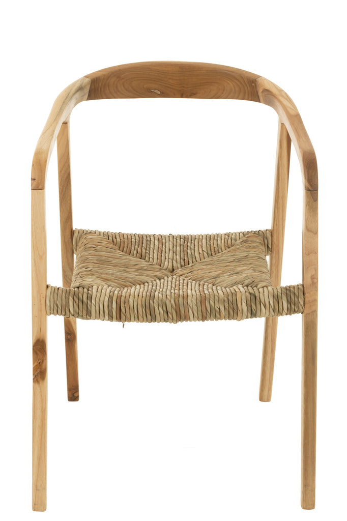 Chair Ana Teak Wood Brown - Majorr