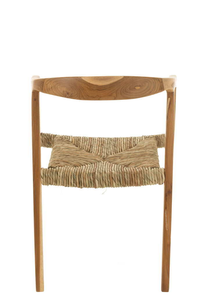 Chair Ana Teak Wood Brown - Majorr