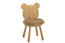 Chair Child Bear Wood Natural - Majorr