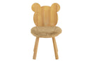 Chair Child Bear Wood Natural - Majorr