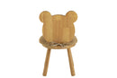 Chair Child Bear Wood Natural - Majorr