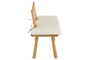 Chair Child Ear Bunny 2 People Wood Natural - Majorr