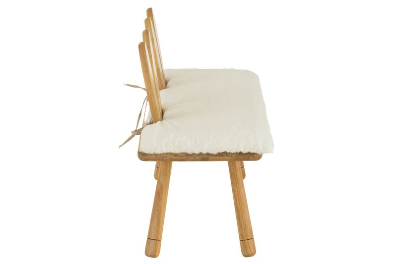 Chair Child Ear Bunny 2 People Wood Natural