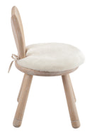 Chair Ear Rabbit Wood Natural - Majorr