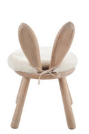 Chair Ear Rabbit Wood Natural - Majorr