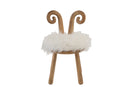 Chair Ears Sheep Wood Natural - Majorr