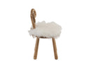 Chair Ears Sheep Wood Natural - Majorr