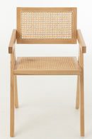 Chair Grid Ash Wood/Rattan Natural - Majorr