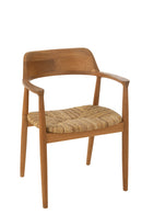 Chair Hiro Teak Wood Natural - Majorr