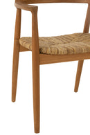 Chair Hiro Teak Wood Natural - Majorr