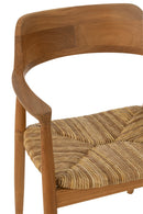 Chair Hiro Teak Wood Natural - Majorr