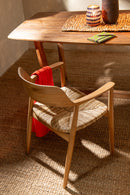 Chair Hiro Teak Wood Natural - Majorr