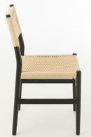 Chair Lap Beech Wood/Rope Black - Majorr