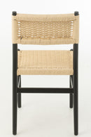 Chair Lap Beech Wood/Rope Black - Majorr