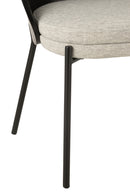 Chair Lone Ply Wood/Metal Black/Grey - Majorr