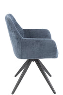 Chair Louna Iron/Acrylic Blue - Majorr