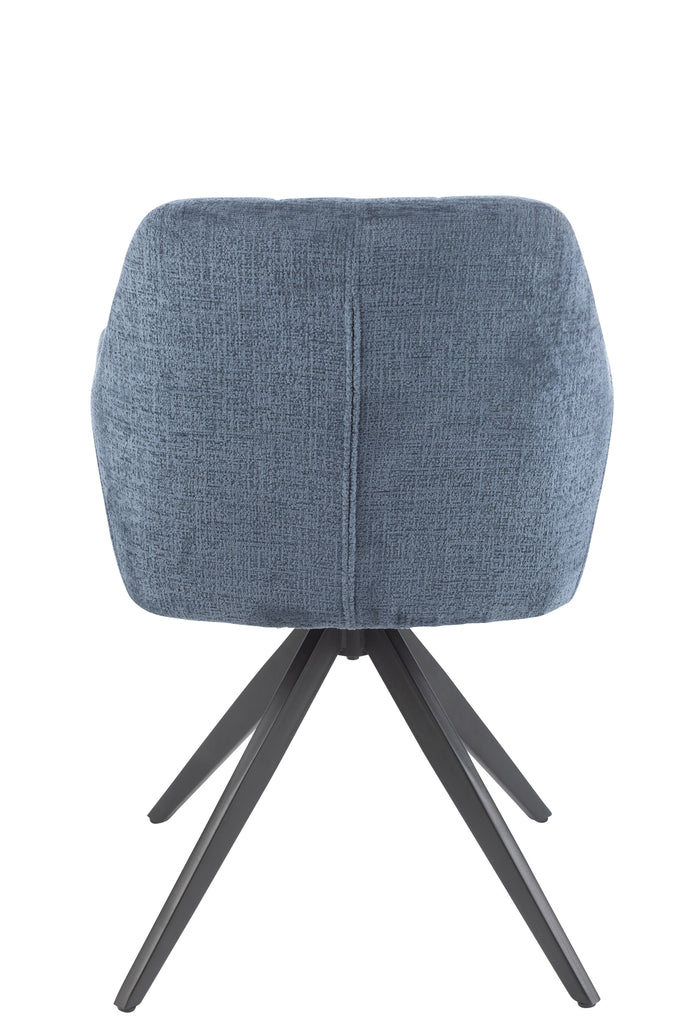 Chair Louna Iron/Acrylic Blue