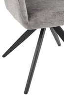Chair Louna Iron/Acrylic Grey - Majorr