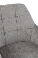 Chair Louna Iron/Acrylic Grey - Majorr