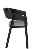 Chair Naga Ashwood/Rope Black - Majorr