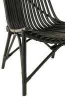 Chair Rattan Black - Majorr