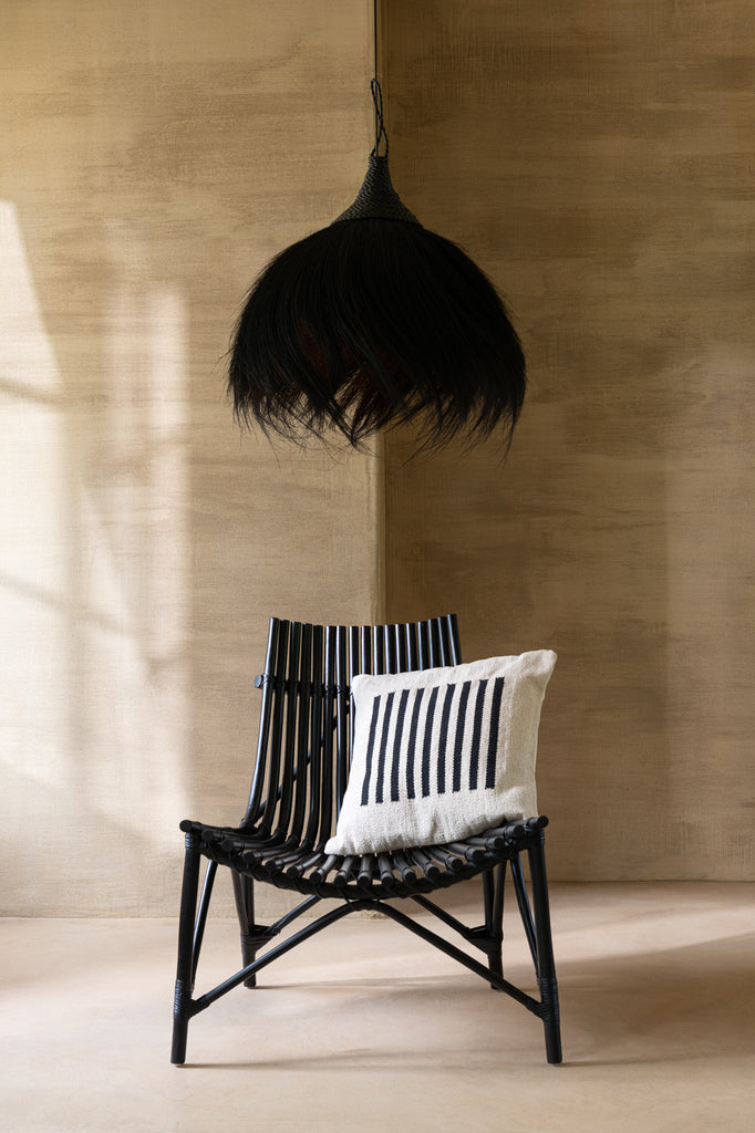 Chair Rattan Black - Majorr