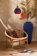 Chair Round Teak Wood Natural - Majorr