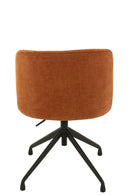 Chair Turn/Up/Down Textile Rusty - Majorr