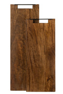 Chopping Board Long Mango Wood Brown Large - Majorr