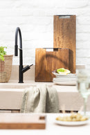 Chopping Board Square Mango Wood Brown Small - Majorr