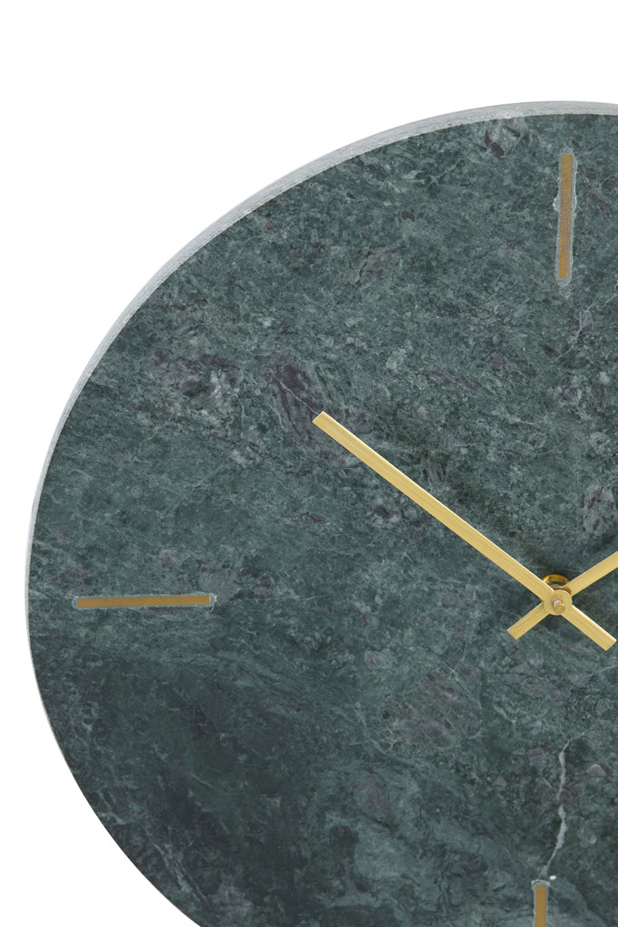 Clock Ã˜43x2 cm DALUCA green marble