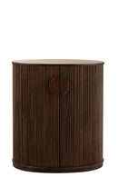 Closet Reyi Mango Wood Dark Brown - Majorr