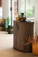 Closet Reyi Mango Wood Dark Brown - Majorr