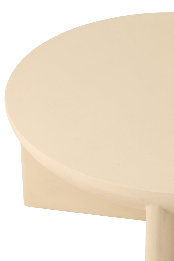 Coffee Table Halfy Mango Wood Beige - Majorr