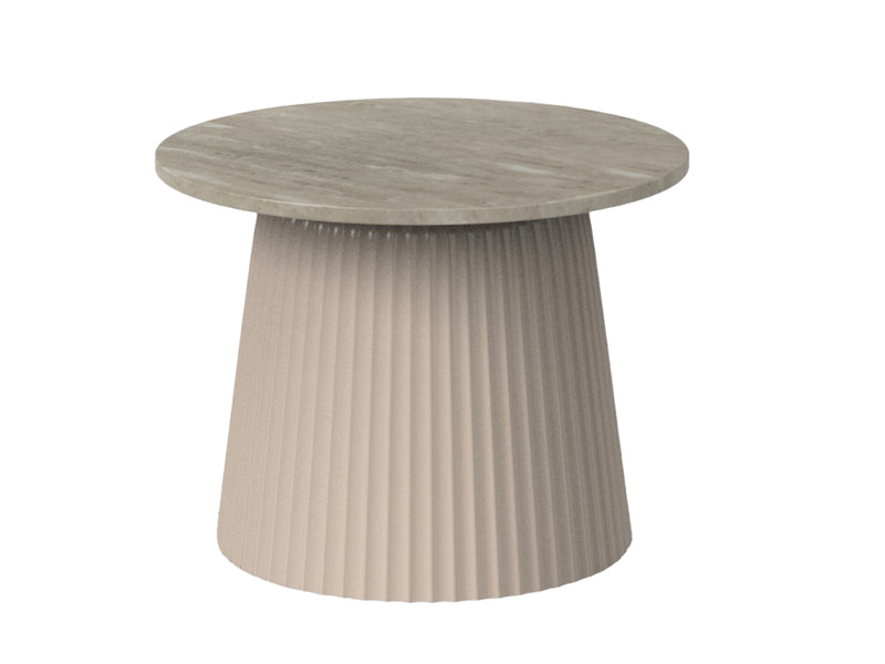 Salontafel Luscious Cone - Bruin - Ã˜45cm